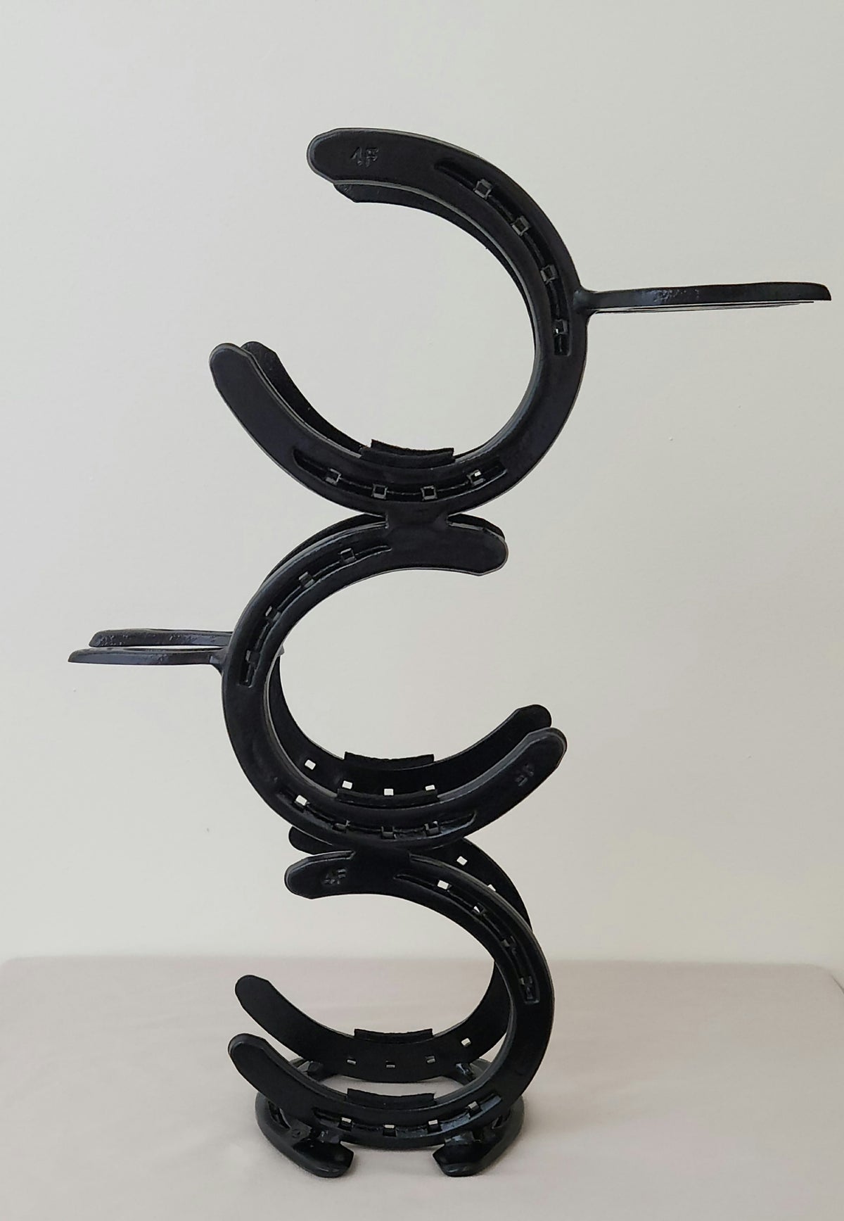 3x3 Horseshoe Wine Rack