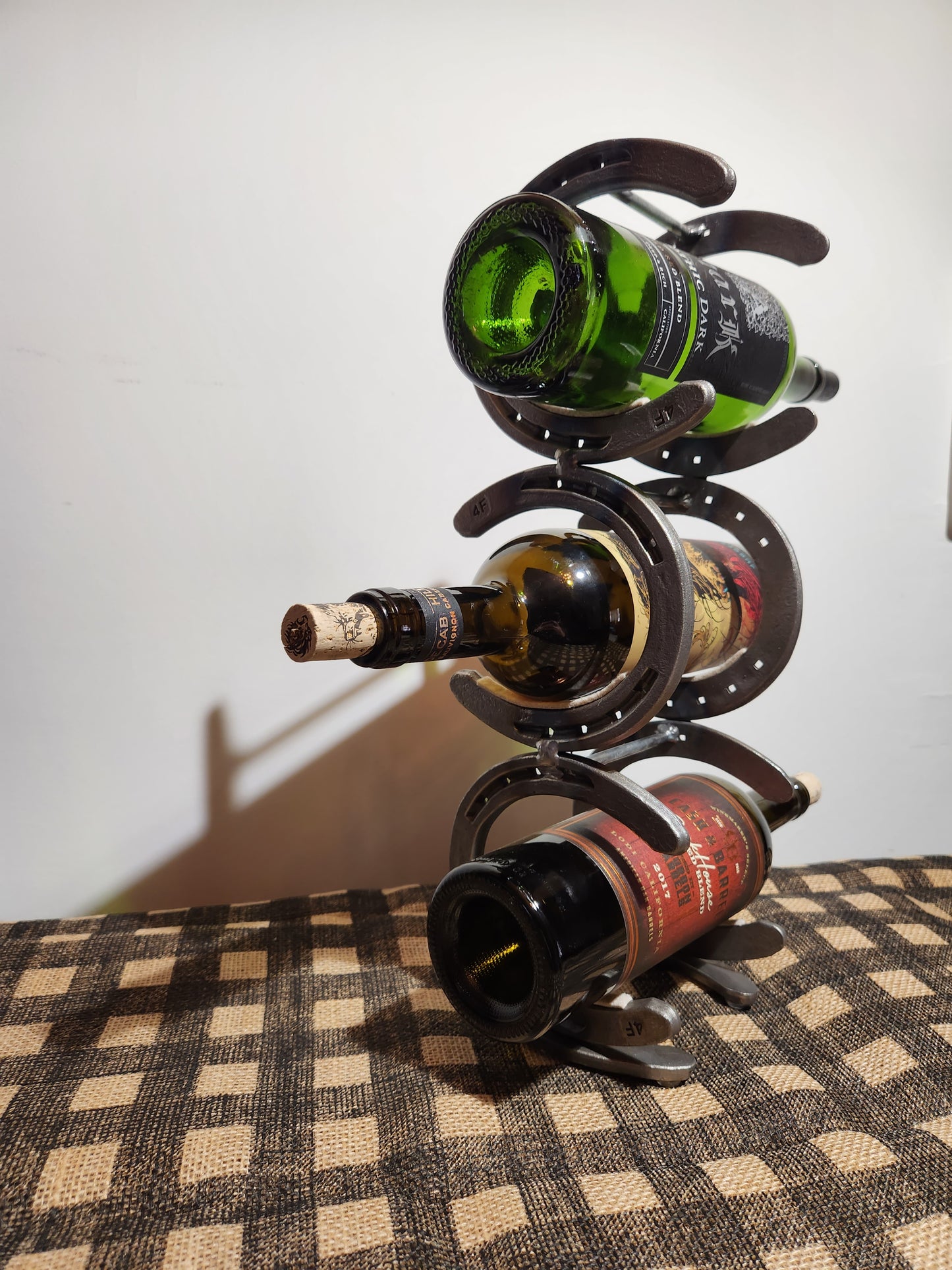 3-tier Horseshoe Wine Rack